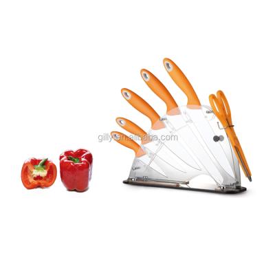 China Everrich Sustainable Knife Set With Block Bread Curving Fruit Serving Kitchen Knife for sale