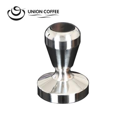 China Wholesale 304 Manual Espresso Durable Custom Flat Bottom Tamper Stainless Press Coffee Tamper for sale