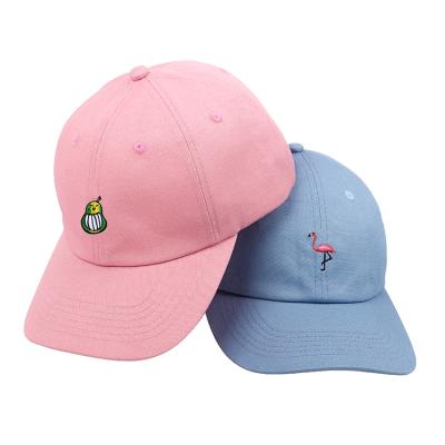 China COMMON Custom Baseball Hat Dad Custom Unstructured Hat Embroidered Baseball Cap for sale