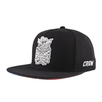 China breathable & Cutom Waterproof Acrylic Logo Printed Custom Logo Snapback Hat Snapback Hat for sale