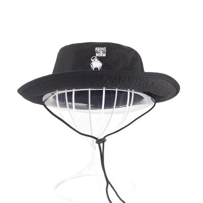 China Striped Custom Embroidery Corduroy Bucket Hats Simple Bucket Hat for sale