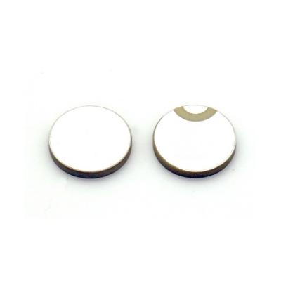 China Other AUDIOWELL 15.5mm Piezo Ultrasonic Transducer Piezo Ultrasonic Disc 1MHZ Piezo cemic disc for sale