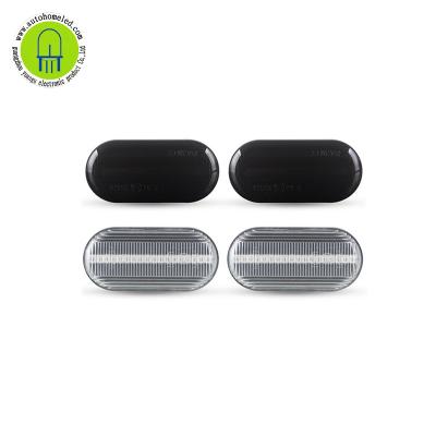 China PC+ABS+LED 2Pcs LED Glowing Side Marker Lights For Mercedes-Benz Smart Fortwo W453 C453 2014-2019 Turn Signal Lights for sale