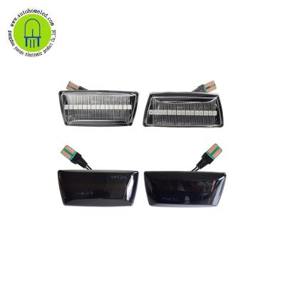 China PC+ABS+LED 2Pcs Dynamic Side Indicator Repeater Lamp For Opel Adam Astra H GTC VXR Corsa D Turn Signal Light Beacon for sale