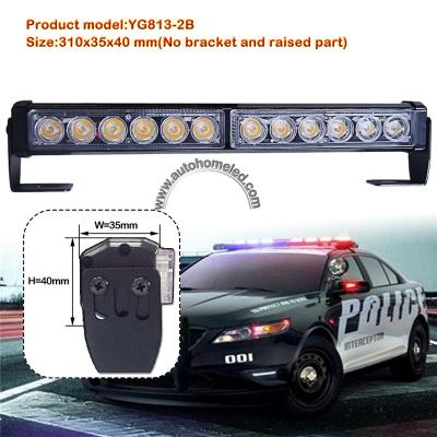 China Flashing Light High Intensity Police Warning Flash Emergency Strobe Lights 6-44inch Length Universal for sale