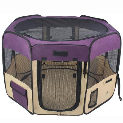 China 2-Door Viable Sizes and Soft Multiple Colors Available for Dogs, Cats Yard Pet Playpen Exercise Pen for sale