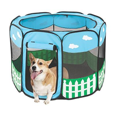 China Popular Removable Crate Shade Top Sustainable Pop Up Park Dog Bed Wholesale Pet Product for sale