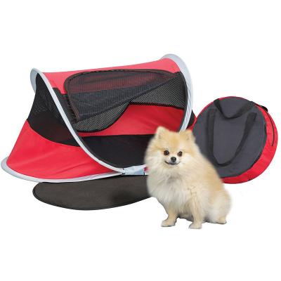 China Red Hot Sale Small Dog Viable Product Testing Red Portable Pet Dog Kennel Pet Dog Kennel for sale