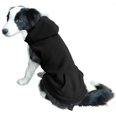 China Viable Females Love Me Dog Hoodies Shear Sweater Shirt Safety Black Patterns Printed Puppy Pet Hoodie Dog Clothes for sale