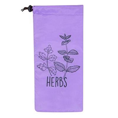 China Food Greens Reusable Fresh Organic Herbs Muslin Bags for sale