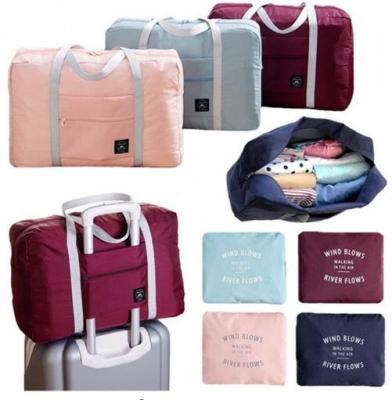 China Casual Folding Travel Luggage Storage Bags Waterproof Suitcase Travel Pouch for sale