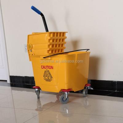 China Sustainable High Quality Low Press 36L Small Mop Bucket Wringer for sale