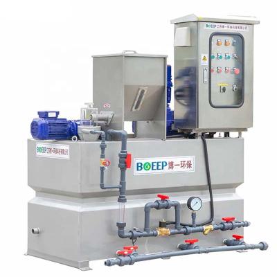 China Automatic Plant Polymer Mixing Unit Flocculant Dosing System For Sludge Treatment Plant for sale