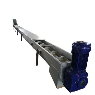 China Sludge Dewatering Sewage Screw Shaft Anti - Corrosion / Shaftless Conveyor for sale