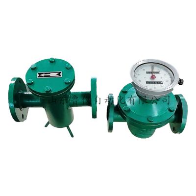 China Elliptical Mechanical Flow Meter Stainless Steel Corrosive Chemical Medium Speed ​​Flow Meter LY-LC for sale