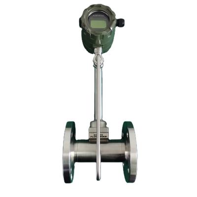 China RS485 Vortex Flowmeter Temperature Pressure Compensating Liquid Vortex Flow Meter Inexpensive Price LY-LUGB for sale