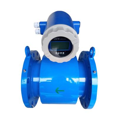 China Low Cost 4-20mA Digital Electromagnetic Water Flow Meter Magnetic Flow Meter With LED Display LY-LDE for sale