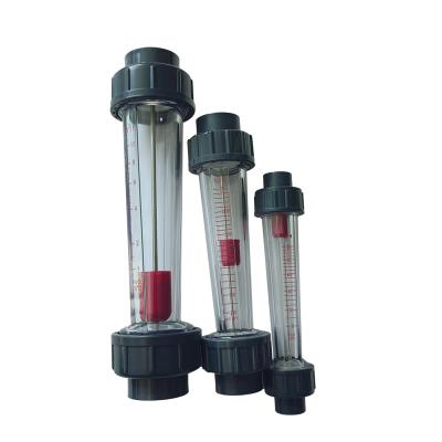 China Panel Type Plastic Flow Meter Rotameter For Water Treatment Plastic Rotameter for sale