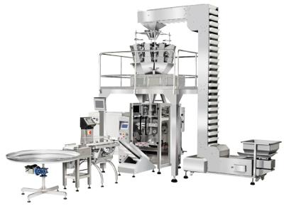 China Auto Weighing Packing Machine Vffs Peanuts Packaging Machine Nuts dates Weighing And Packaging Machine for sale