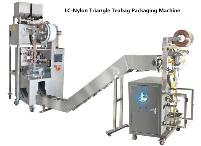 China Chinese Herbal Teabag Packaging Machine 1-8g Pyramid Tea Bag Machine for sale