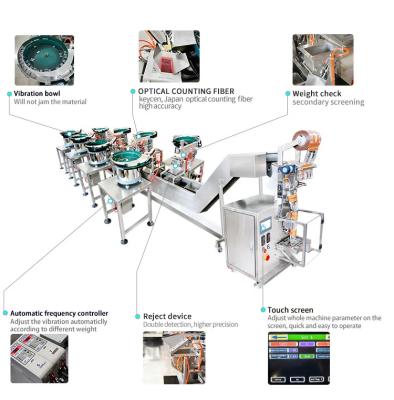 Cina Vite di sigillamento del sacchetto di plastica che conta l'impacchettatrice del fermo dei bulloni della macchina imballatrice in vendita