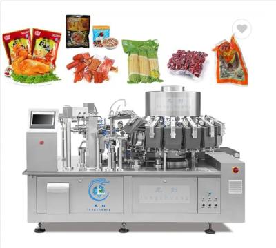 China High Speed Tofu Doypack Packaging Machine With Automated Vacuum System Vacuum for sale