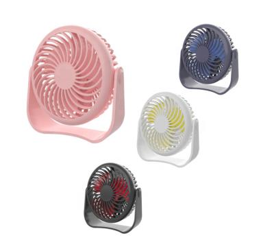 China Adjustable Stand USB Mini Fans Portable Desk Table USB Rechargeable Quiet Mini Fan Outdoor Personal Desktop Fan for sale