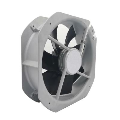 China Ventilation Cooling 110V 220V 280x280x80MM AC Axial Fan Brushless Aluminum Frame High Pressure Air Cooling Fan 28080 for sale