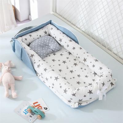 China Practical Portable Baby Nest Bed For Boys Girls Travel Baby Infant Crib Crib Cot Newborn Cotton Bed for sale