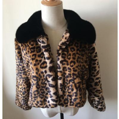 China Wholesaler Eco - Friendly Anti - Shrink Leopard Jacket Made in China for sale