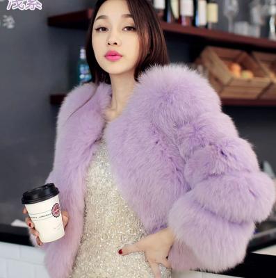 China Anti-Shrink Faux Mink Black,White And Purple Fur Shorts Coat&Parka Coat Jacket With Hood Leopard For Womens for sale