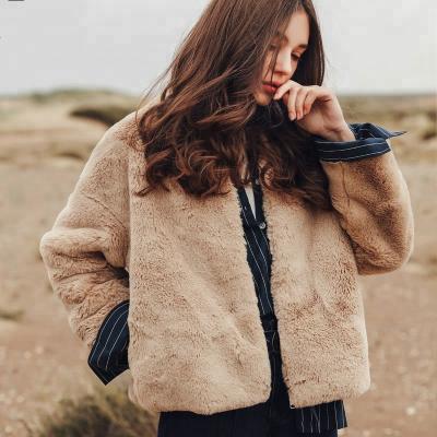 China Faux Fur Coat Women Cowboy Fur Outerwear Faux Fox Western Jacket Anti-Shrink Fur Coat Winter Clothing for sale