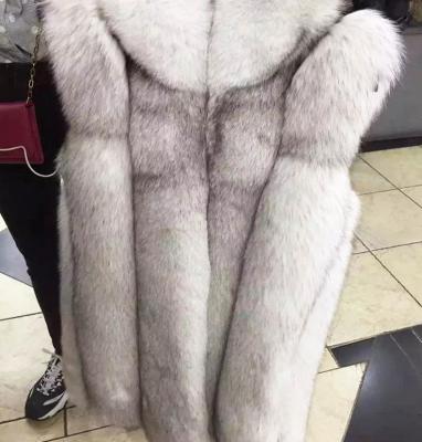 China Breathable Faux Mink Fur Long Vest Waistcoat&Vest With Hood for sale