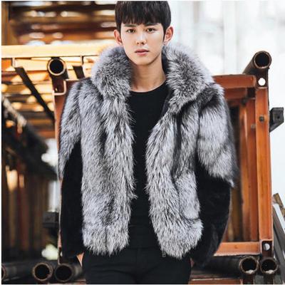 China Viable Wholesaler Casual Men's Winter Fur Jacket For Oversized for sale