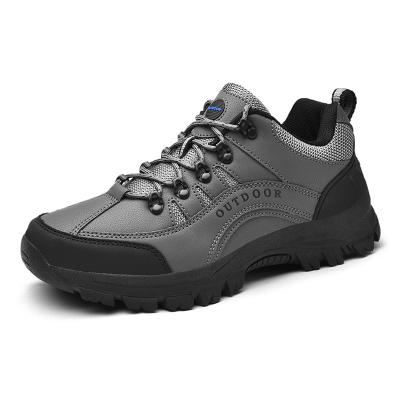 China Low Top Rubber Mens Combat Waterproof Tactical Boots Hiking Shoes Men for sale