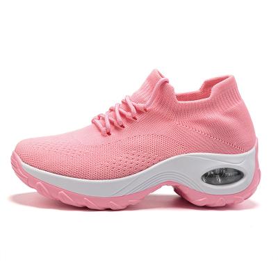 China Durable Sports Using Bottom Popular Women's Cushion Air PU Low Price Product Shoes for sale