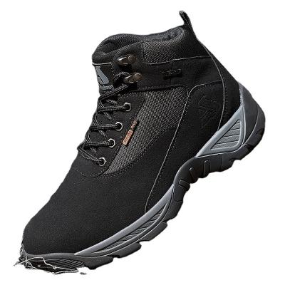 China Waterproof Rubber Non Slip And Breathable Outdoor High Top Men Shoes Riding Hiking Shoes Cycling Short Boots for sale