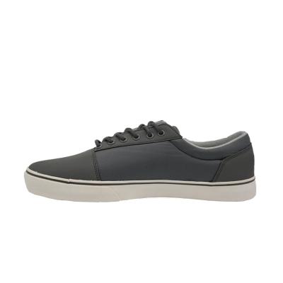 China Special Design Lace Up Gray Color Vulcanized Casual Shoes for sale