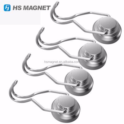 China Industrial Strong Power Neodymium Pot Magnet Magnetic Pothook Hooks for sale