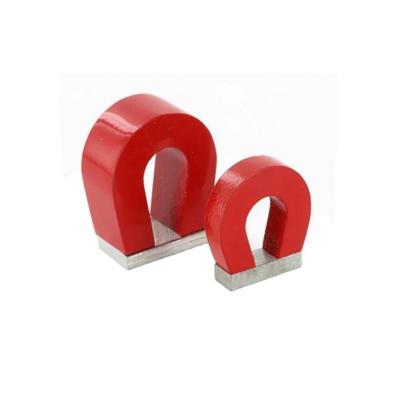 China Best Quality Industrial Custom Size Alnico Horseshoe Magnet Educational Magnet For School Use for sale