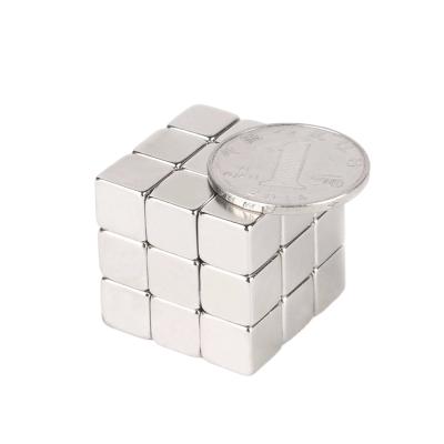 China Custom Industrial Magnet Size Block Shape Neodymium Magnet Cube for sale