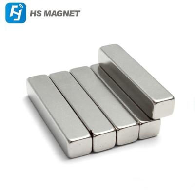 China Neodymium N52 Industrial Magnet Earth Neodymium Fridge Bar Block Magnet Strong Rare Strip 60 x 10 x 5 mm for sale