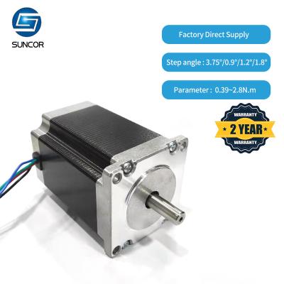 China Factory Wholesale Price 57STH82 High Torque NEMA 23 Odometer Hybrid Stepper Motor For Auto Product for sale