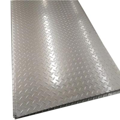 China Construction / Industrial / Decoration / Chemical No.1 2B Finished Stainless Plate sus 316l Anti Slip Checkered Plate for sale