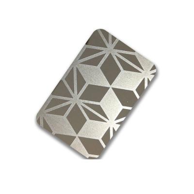 China Construction/Industrial/Decoration/Chemical Manufacturer Price Inox 304 316 304L 316L 409L 410 Decorative Etched Stainless Steel 2101 2205 Sheet for sale