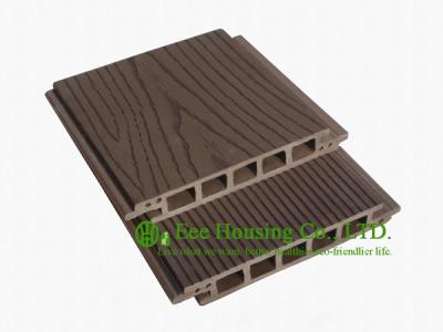 China 100% Recycled Outdoor WPC decking With Wood Color, Easy Installation and Environmental Friendly for sale