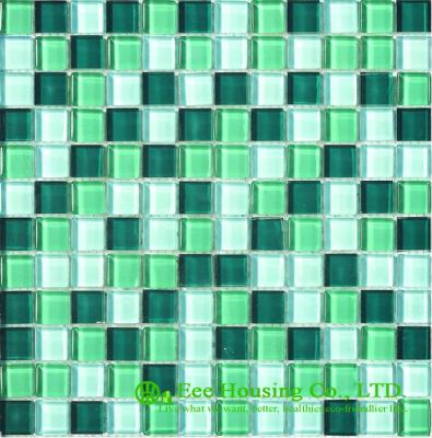 China Dust-proof  Crystal  Mosaic Tile Manufacturer in China, 300x300mm for sale