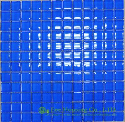 China Washable and Durable Crystal  Mosaic Tile Factory, For Indoor and Outdoor Walls for sale