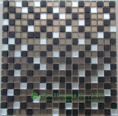 China Washable and Durable Crystal  Mosaic Tile Factory, 200x200mm for sale