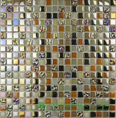 China 300mm*300mm Crystal  Mosaic Tile Factory For Indoor and Outdoor Walls, Easy Installation for sale